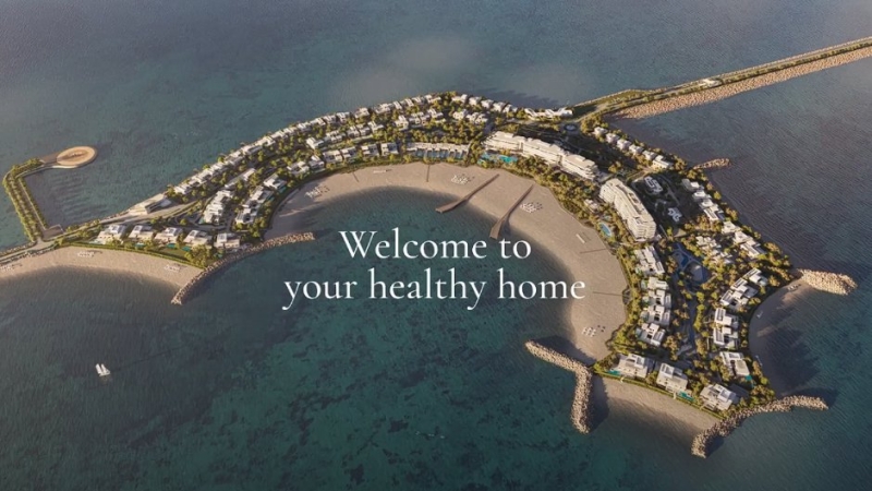 Первый в мире оздоровительный остров создадут в Абу-Даби. Как он выглядит